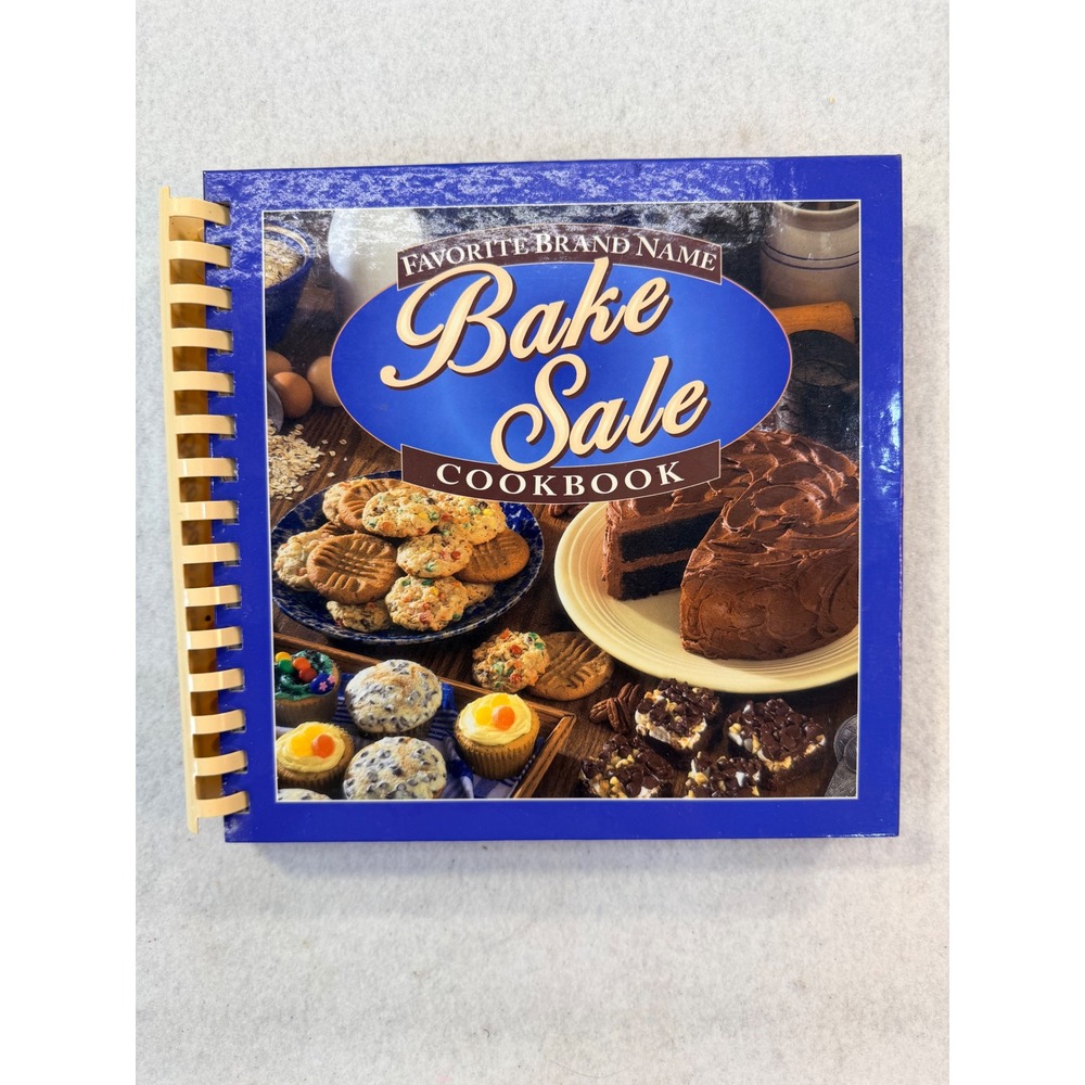 Favorite Brand Name Bake Sale Cookbook 1997 Spiral Bound Hardcover Recipes